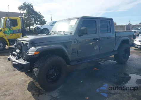 2021 Jeep Gladiator Freedom 4X4 z USA, uszkodzony, nr VIN 1C6HJTAG8ML575892